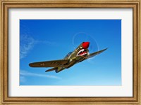 A P-40E Warhawk Fine Art Print