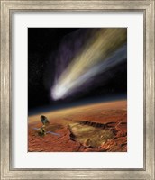 2014 Comet over Aromatum, Mars Fine Art Print