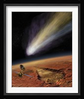 2014 Comet over Aromatum, Mars Fine Art Print