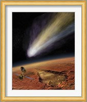 2014 Comet over Aromatum, Mars Fine Art Print