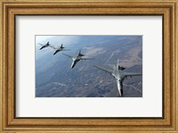 Four Royal Australian Air Force F-111 Fine Art Print
