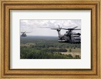 MH-53 Pave Low Helicopters Fine Art Print