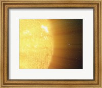 Sun and the Earth Fine Art Print