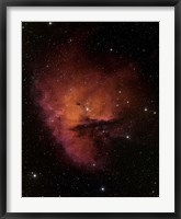 Bok Globules in NGC 281 Fine Art Print