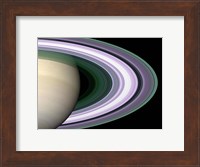 Saturn's Rings Fine Art Print