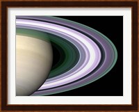 Saturn's Rings Fine Art Print