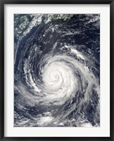 Typhoon Rusa Fine Art Print