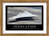 Innovation: Inspirational Quote and Motivational Poster Fine Art Print