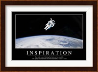 Inspiration: Inspirational Quote and Motivational Poster Fine Art Print