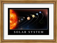 Solar System Poster Fine Art Print