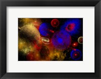 Colorful Universe and Stars Fine Art Print
