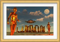 Alien Interdimensional Beings Fine Art Print