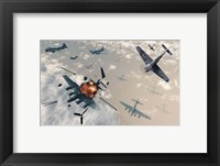 B-17 Flying Fortress Bombers Fine Art Print