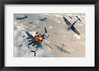 B-17 Flying Fortress Bombers Fine Art Print