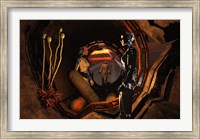 Explorers and Abandoned Spacecraft Fine Art Print