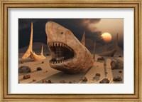 Megalodon Desert Fine Art Print