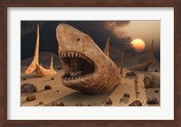 Megalodon Desert Fine Art Print