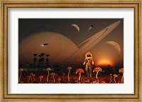 Moon of a Distant Alien World Fine Art Print