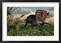 Torosaurus Dinosaur Fine Art Print