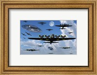 UFO Sightings during World War II Fine Art Print