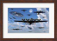 UFO Sightings during World War II Fine Art Print