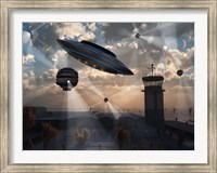 Stealth Technology being Developed on Area 51 Fine Art Print