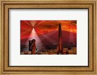 Alien Red Planet Fine Art Print
