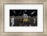 American Apollo Astronauts Fine Art Print