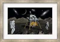 American Apollo Astronauts Fine Art Print