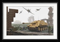 American P-47 Fighter Planes Fine Art Print