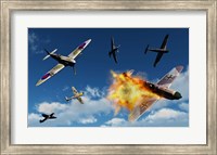 British Supermarine Spitfires Fine Art Print