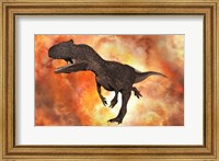 Carnivorous Allosaurus Fine Art Print