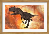 Carnivorous Allosaurus Fine Art Print