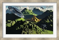 Golden City of El Dorado Fine Art Print