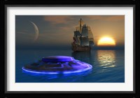 Strange Glowing Objects Fine Art Print