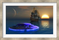 Strange Glowing Objects Fine Art Print