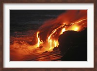 Kilauea Lava Flow Fine Art Print