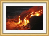 Kilauea Lava Flow Fine Art Print