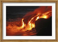 Kilauea Lava Flow Fine Art Print