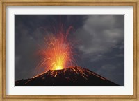 Krakatau Eruption Fine Art Print
