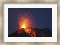 Stromboli Eruption, Aeolian Islands Fine Art Print