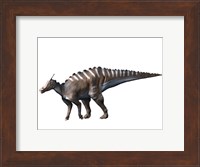Saurolophus Dinosaur Fine Art Print