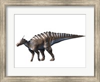 Saurolophus Dinosaur Fine Art Print