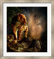 Sabre-toothed Cat Fine Art Print