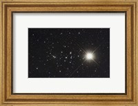 Saturn in the Beehive Star Cluster Fine Art Print