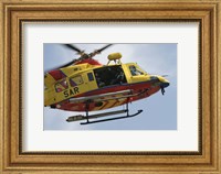 AB-412 Tweety Helicopter Fine Art Print