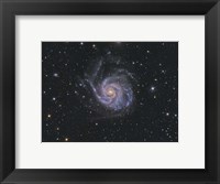 Messier 101, Pinwheel Galaxy Fine Art Print