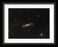 NGC 3628, the Hamburger Galaxy Fine Art Print