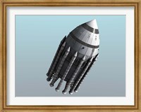 Orion-Drive Spacecraft Fine Art Print