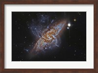 NGC 3314 Fine Art Print